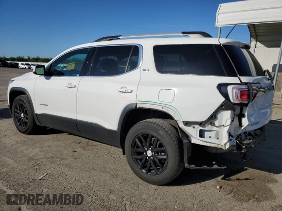2018 GMC Acadia SLT with VIN 1GKKNMLA9JZ122458, listed as a Copart auction lot 49810625 with 102,497 mi miles and Salvage Title. Bid and sale history available at DreamBid. Image 2.