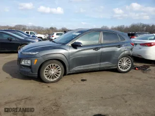 2018 Hyundai Kona SEL with VIN KM8K2CAA0JU114016, listed as a Copart auction lot 45963315 with 76,034 mi miles and Salvage Title. Bid and sale history available at carsss.com. Image 1.