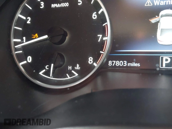 2021 Nissan Maxima SV with VIN 1N4AA6CV7MC512294, listed as a IAAI auction lot 42243607 with 87,803 mi miles and . Bid and sale history available at DreamBid. Image 15.