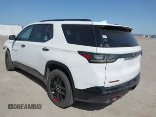 2021 Chevrolet Traverse Premier with VIN 1GNERKKW4MJ164822, listed as a IAAI auction lot 41859580 with 82,383 mi miles. Bid and sale history available at carsss.com. Image 3.