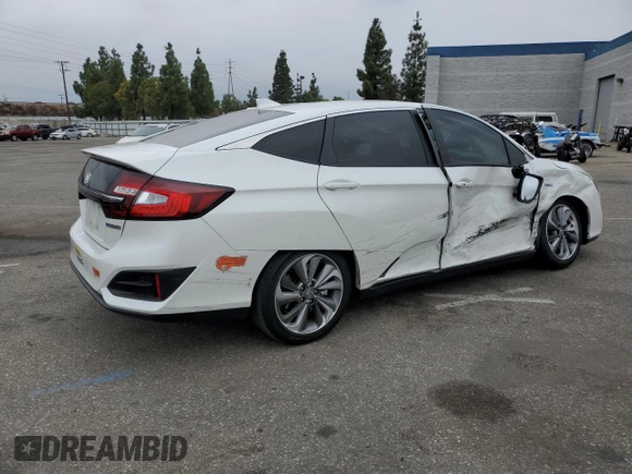 2019 Honda Clarity Plug-In Hybrid with VIN JHMZC5F17KC005787, listed as a Copart auction lot 76778374 with 27,055 mi miles and Salvage Title. Bid and sale history available at carsss.com. Image 3.