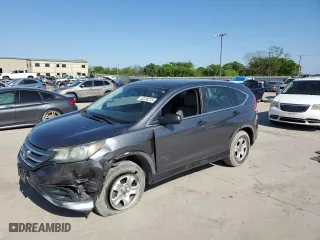 2013 Honda CR-V LX with VIN 2HKRM4H33DH631836, listed as a Copart auction lot 52238275 with 126,430 mi miles and Salvage Title. Bid and sale history available at carsss.com. Image 1.