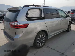 2019 Toyota Sienna LE with VIN 5TDJZ3DC4KS216224, listed as a Copart auction lot 66791514 with 90,306 mi miles and Salvage Title. Bid and sale history available at carsss.com. Image 3.