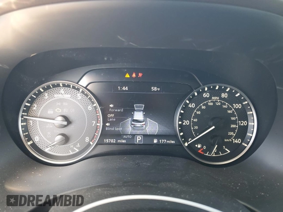 2024 Nissan Armada Platinum with VIN JN8AY2DB2R9853100, listed as a Copart auction lot 87037714 with 15,702 mi miles and Salvage Title. Bid and sale history available at carsss.com. Image 9.