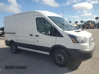 2018 Ford Transit with VIN 1FTYR1CM1JKA17358, listed as a Copart auction lot 74889924 with Not Provided miles and Non Repairable. Bid and sale history available at DreamBid. Image 4.