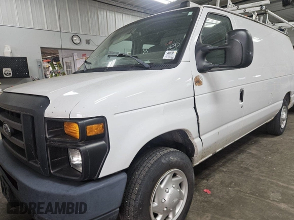 2013 Ford Econoline Cargo Commercial with VIN 1FTNE1EW6DDB01438, listed as a IAAI auction lot 42737683 with 125,160 mi miles and . Bid and sale history available at DreamBid. Image 22.