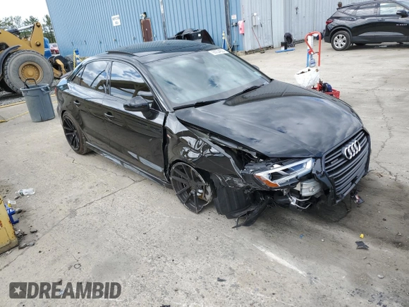 2020 Audi A3 S line Premium Plus with VIN WAUJEGFF0LA103649, listed as a Copart auction lot 60234924 with 32,910 mi miles and Salvage Title. Bid and sale history available at DreamBid. Image 4.