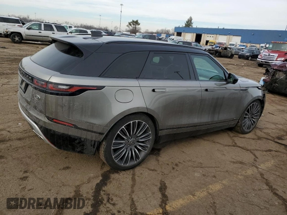 2019 Land Rover Range Rover Velar with VIN SALYM2EVXKA232618, listed as a Copart auction lot 43015965 with 57,113 mi miles and Clean Title. Bid and sale history available at DreamBid. Image 3.