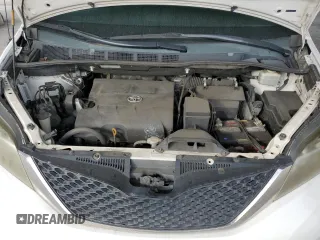 2012 Toyota Sienna SE with VIN 5TDXK3DC9CS215991, listed as a Copart auction lot 51868005 with 215,075 mi miles and Salvage title. Bid and sale history available at DreamBid. Image 13.