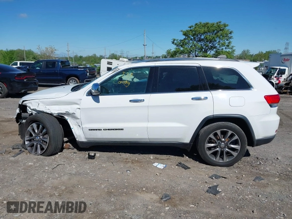 2018 Jeep Grand Cherokee Limited with VIN 1C4RJFBG7JC245931, listed as a IAAI auction lot 42206747 with 100,414 mi miles and . Bid and sale history available at DreamBid. Image 13.