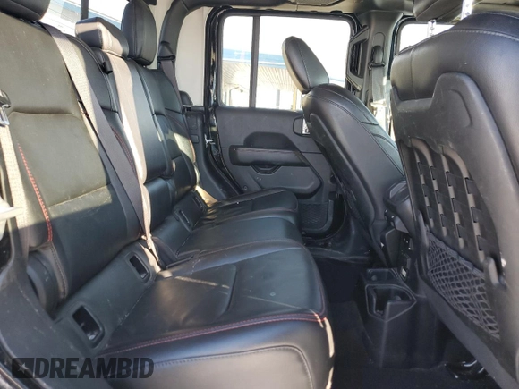 2021 Jeep Gladiator Rubicon с VIN 1C6JJTBG8ML582485, выставлен на аукционе Copart как лот 41758255 с пробегом 48 143 миль миль и Чистый • Clean title. История ставок и продаж доступна на DreamBid. Изображение 10.
