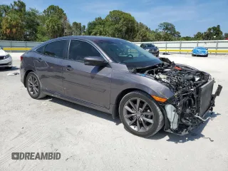 2020 Honda Civic EX-L z VIN 19XFC1F71LE014643, wystawiony jako Copart lot #57838095 z przebiegiem 87 228 mil mil oraz Nie do naprawy • Non repairable. Historia ofert i sprzedaży dostępna na DreamBid. Obrazek 4.