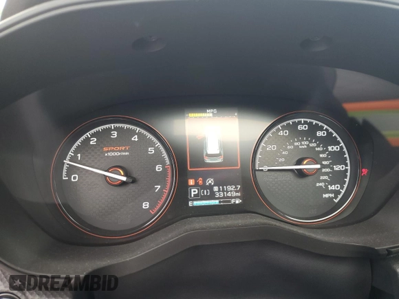 2021 Subaru Forester Special Sports with VIN JF2SKARC4MH583011, listed as a Copart auction lot 63615835 with 33,149 mi miles and Salvage title. Bid and sale history available at DreamBid. Image 9.