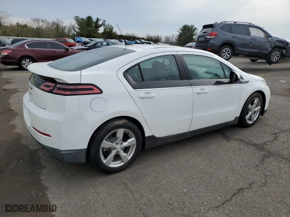 2013 Chevrolet Volt with VIN 1G1RB6E41DU102737, listed as a Copart auction lot 51930845 with 0 mi miles and Clean Title. Bid and sale history available at carsss.com. Image 3.