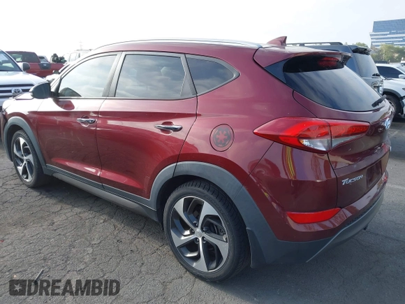 2016 Hyundai Tucson Limited z VIN KM8J33A29GU248789, wystawiony jako IAAI lot #42327327 z przebiegiem 114 479 mil mil oraz . Historia ofert i sprzedaży dostępna na DreamBid. Obrazek 3.