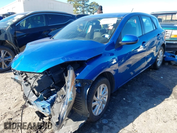 2012 Mazda Mazda3 i Touring with VIN JM1BL1L75C1637284, listed as a IAAI auction lot 41817208 with 175,194 mi miles. Bid and sale history available at carsss.com. Image 17.
