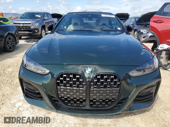 2024 BMW 4 Series M440i xDrive с VIN WBA63AT07RCP43301, выставлен на аукционе Copart как лот 73932904 с пробегом Не указан миль и Списание • Salvage title. История ставок и продаж доступна на DreamBid. Изображение 5.