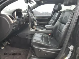 2017 Jeep Grand Cherokee Overland with VIN 1C4RJFCG0HC836448, listed as a Copart auction lot 47053705 with 87,459 mi miles and Salvage Title. Bid and sale history available at carsss.com. Image 7.
