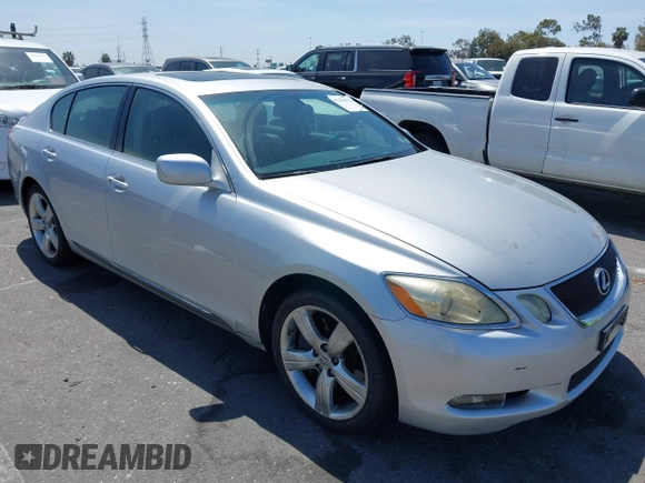2007 Lexus GS 350 z VIN JTHBE96S270011291, wystawiony jako IAAI lot #42334634 z przebiegiem 119 685 mil mil oraz . Historia ofert i sprzedaży dostępna na DreamBid. Obrazek 1.