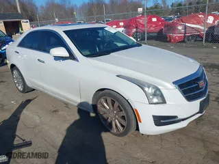 2016 Cadillac ATS Sedan Luxury Collection AWD with VIN 1G6AH5SX5G0106431, listed as a IAAI auction lot 41844622 with 124,759 mi miles. Bid and sale history available at carsss.com. Image 1.