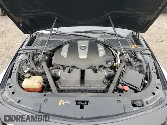2018 Cadillac CT6 Sport AWD with VIN 1G6KP5R69JU132065, listed as a Copart auction lot 44691275 with 51,264 mi miles and Salvage title. Bid and sale history available at DreamBid. Image 11.