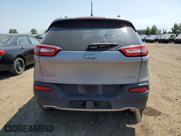 2014 Jeep Cherokee Limited z VIN 1C4PJMDS7EW237507, wystawiony jako Copart lot #59525635 z przebiegiem 262 211 mil mil oraz Szkoda całkowita • Salvage title. Historia ofert i sprzedaży dostępna na DreamBid. Obrazek 6.