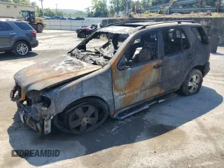 2005 Mercedes-Benz M-Class 3.7L with VIN 4JGAB57E65A538101, listed as a Copart auction lot 69080144 with 0 mi miles and Salvage Title. Bid and sale history available at carsss.com. Image 1.