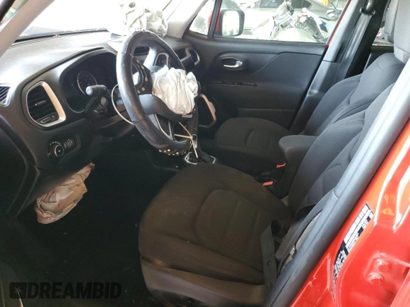 2020 Jeep Renegade Altitude with VIN ZACNJABB4LPL42991, listed as a Copart auction lot 56705265 with 93,977 mi miles and Salvage title. Bid and sale history available at DreamBid. Image 7.