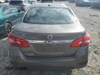 2017 Nissan Sentra SL with VIN 3N1AB7AP8HY237200, listed as a Copart auction lot 80703754 with 45,298 mi miles and Salvage title. Bid and sale history available at DreamBid. Image 6.