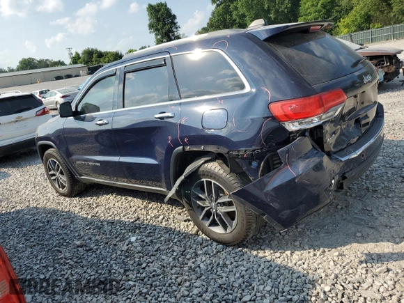 2018 Jeep Grand Cherokee Limited with VIN 1C4RJFBT8JC148802, listed as a Copart auction lot 59283515 with 139,575 mi miles and Salvage title. Bid and sale history available at DreamBid. Image 2.
