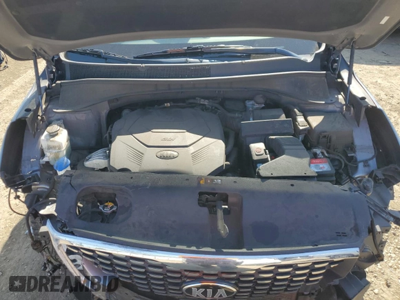 2019 Kia Sorento SX z VIN 5XYPK4A56KG528438, wystawiony jako Copart lot #55158685 z przebiegiem 86 288 mil mil oraz Szkoda całkowita • Salvage title. Historia ofert i sprzedaży dostępna na DreamBid. Obrazek 12.