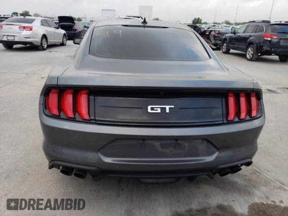 2023 Ford Mustang GT with VIN 1FA6P8CF6P5307163, listed as a Copart auction lot 50249155 with 16,115 mi miles and Salvage title. Bid and sale history available at DreamBid. Image 6.