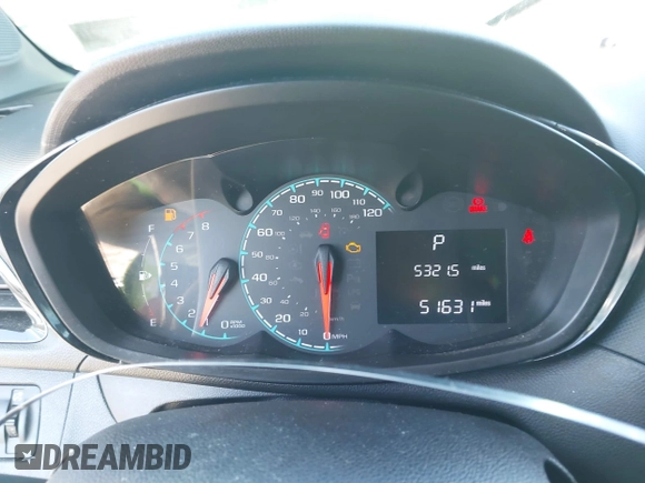 2016 Chevrolet Spark LS with VIN KL8CB6SAXGC580309, listed as a IAAI auction lot 41490002 with 51,631 mi miles. Bid and sale history available at carsss.com. Image 7.