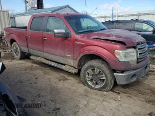 2013 Ford F-150 XL with VIN 1FTFW1ETXDKD42518, listed as a Copart auction lot 42026785 with Not provided miles and Salvage title. Bid and sale history available at DreamBid. Image 4.