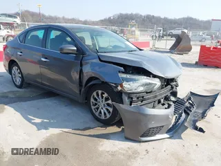 2019 Nissan Sentra S with VIN 3N1AB7AP4KY373282, listed as a IAAI auction lot 41801039 with 163,983 mi miles and . Bid and sale history available at DreamBid. Image 1.