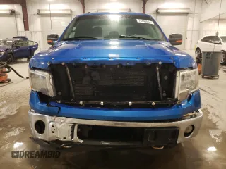 2012 Ford F-150 XL with VIN 1FTFW1ET3CKD68893, listed as a Copart auction lot 74449654 with 161,232 mi miles and Salvage title. Bid and sale history available at DreamBid. Image 5.