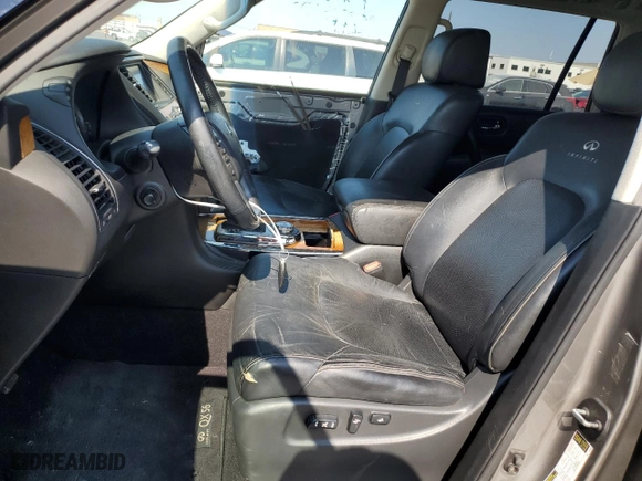 2013 Infiniti QX56 with VIN JN8AZ2NE8D9040875, listed as a Copart auction lot 66657584 with 175,723 mi miles and Salvage Title. Bid and sale history available at carsss.com. Image 7.