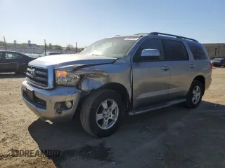 2008 Toyota Sequoia SR5 with VIN 5TDBY64A68S006952, listed as a Copart auction lot 48883055 with 236,215 mi miles and Salvage Title. Bid and sale history available at carsss.com. Image 1.