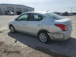 2012 Nissan Versa SL with VIN 3N1CN7APXCL817098, listed as a Copart auction lot 51146765 with 146,033 mi miles and Salvage Title. Bid and sale history available at carsss.com. Image 2.