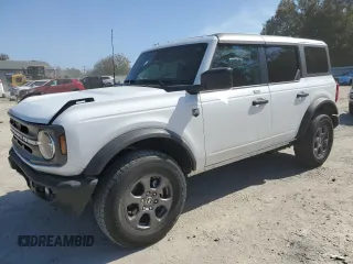 2023 Ford Bronco with VIN 1FMEE5BP5PLB86704, listed as a Copart auction lot 43146535 with 52,044 mi miles and Non Repairable. Bid and sale history available at carsss.com. Image 1.