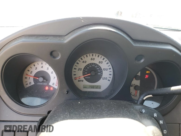 2004 Nissan Frontier XE with VIN 1N6DD26T14C412707, listed as a Copart auction lot 56789905 with 288,721 mi miles and Salvage title. Bid and sale history available at DreamBid. Image 9.