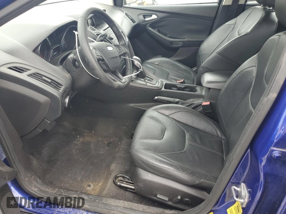 2015 Ford Focus SE with VIN 1FADP3F26FL313168, listed as a Copart auction lot 52369435 with 112,580 mi miles and Salvage Title. Bid and sale history available at carsss.com. Image 7.