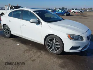2017 Volvo S60 Dynamic with VIN YV126MFL9H2421483, listed as a IAAI auction lot 41377141 with 109,323 mi miles. Bid and sale history available at carsss.com. Image 1.