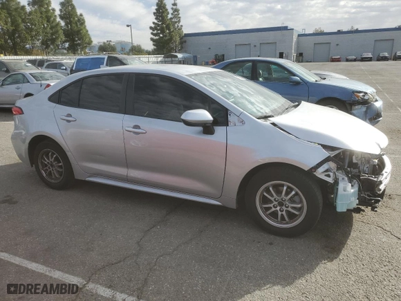 2022 Toyota Corolla Hybrid LE with VIN JTDEAMDE0N3009397, listed as a Copart auction lot 47399435 with NaN miles and Salvage Title. Bid and sale history available at carsss.com. Image 4.