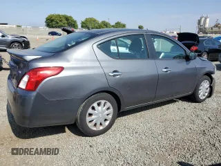 2016 Nissan Versa S with VIN 3N1CN7APXGL819150, listed as a Copart auction lot 59051605 with 124,360 mi miles and Salvage title. Bid and sale history available at DreamBid. Image 3.