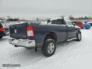 2019 Ram 2500 Tradesman with VIN 3C6MR5AJ0KG551935, listed as a Copart auction lot 43856195 with 156,569 mi miles and Salvage Title. Bid and sale history available at carsss.com. Image 3.