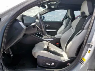 2023 BMW M3 Competition xDrive with VIN WBS43AY00PFN57168, listed as a Copart auction lot 50732415 with 28,453 mi miles and Salvage title. Bid and sale history available at DreamBid. Image 7.