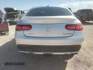 2017 Mercedes-Benz GLE 43 AMG with VIN 4JGED6EB7HA075089, listed as a Copart auction lot 48870285 with 120,601 mi miles and Salvage title. Bid and sale history available at DreamBid. Image 6.