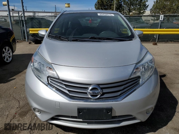 2016 Nissan Note S with VIN 3N1CE2CP8GL393829, listed as a Copart auction lot 49459915 with 98,336 mi miles and Salvage title. Bid and sale history available at DreamBid. Image 5.