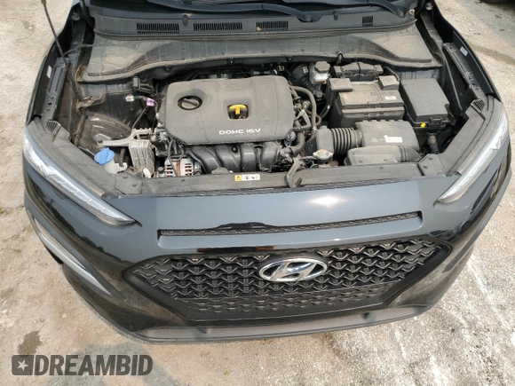 2021 Hyundai Kona SE z VIN KM8K1CAA7MU735048, wystawiony jako Copart lot #58576795 z przebiegiem 65 857 mil mil oraz Czysty tytuł • Clean title. Historia ofert i sprzedaży dostępna na DreamBid. Obrazek 12.